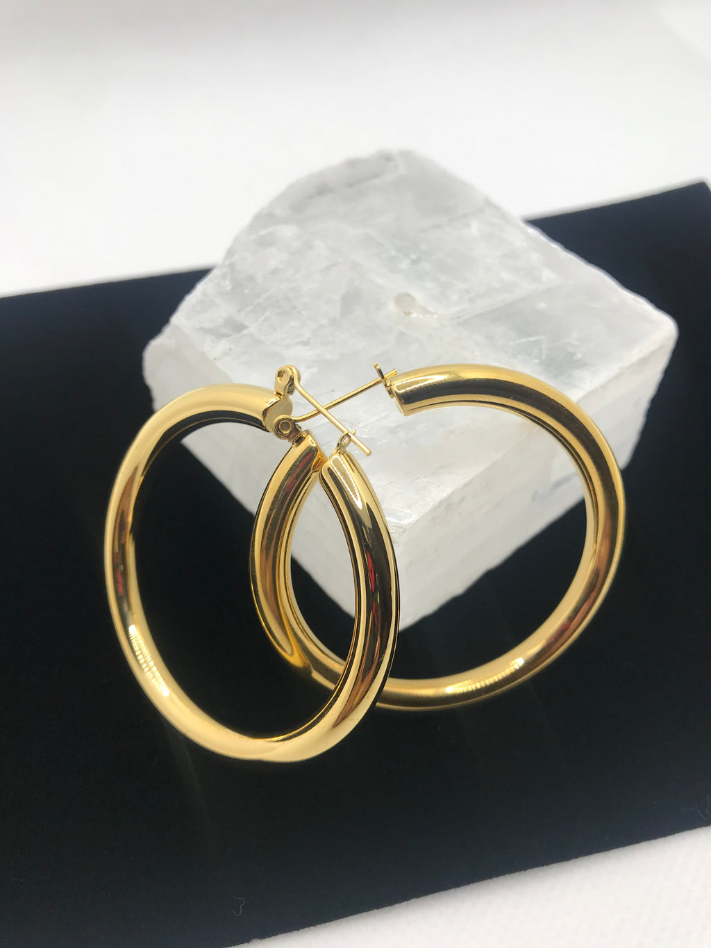 "Olivia" Hoop Earrings